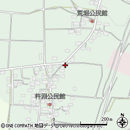 長野県長野市篠ノ井杵淵797周辺の地図