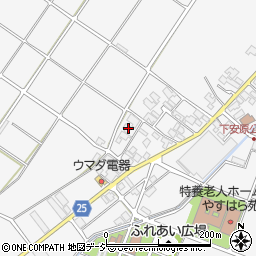 石川県金沢市下安原町西302周辺の地図