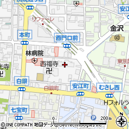 プレミスト金沢本町管理組合周辺の地図