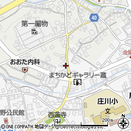 富山県砺波市庄川町金屋2680周辺の地図