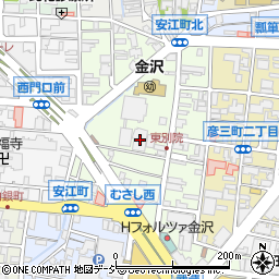 金沢真宗会館周辺の地図