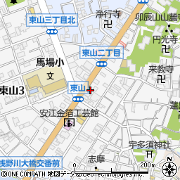 佑成庖丁金沢店周辺の地図