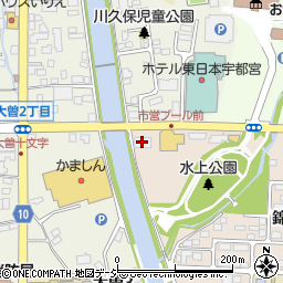 光昭宇都宮営業所周辺の地図