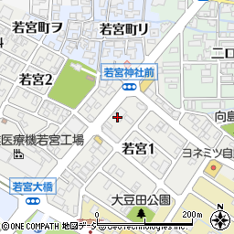 ＣＬＴ金沢株式会社　カープラザ若宮店周辺の地図