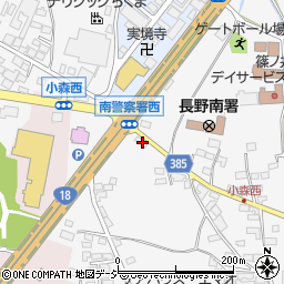 長野県長野市篠ノ井小森509-3周辺の地図