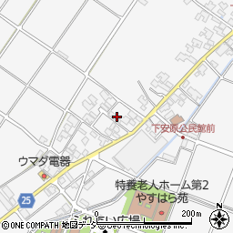 石川県金沢市下安原町西324周辺の地図
