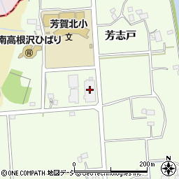 ＪＡはが野大豆調整施設周辺の地図