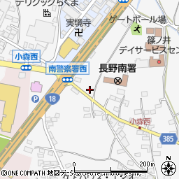 長野県長野市篠ノ井小森511周辺の地図