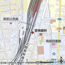 ＪＲ篠ノ井保線区周辺の地図