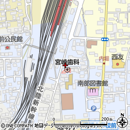 つくしの里長野南店周辺の地図