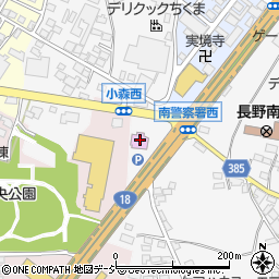 長野県長野市篠ノ井小森500周辺の地図