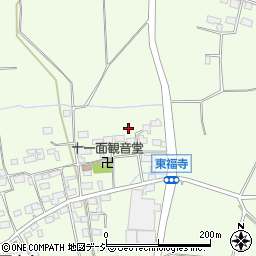 長野県長野市篠ノ井東福寺東周辺の地図