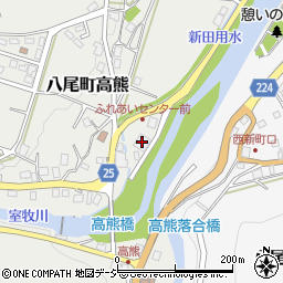 富山市スポーツ・カヌーセンター周辺の地図