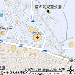 栃木県宇都宮市戸祭町3020-6周辺の地図