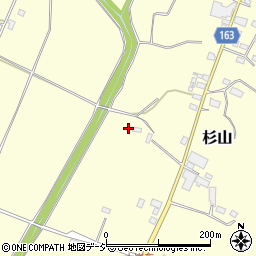 栃木県芳賀郡市貝町杉山755周辺の地図