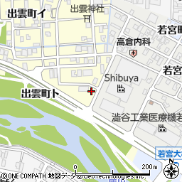 石川県金沢市出雲町ロ周辺の地図