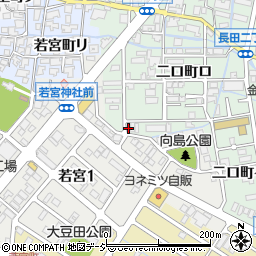 石川県金沢市二口町ロ104周辺の地図