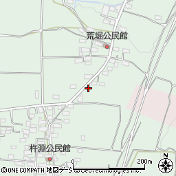 長野県長野市篠ノ井杵淵829周辺の地図