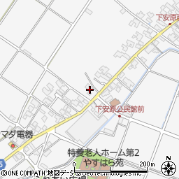 石川県金沢市下安原町西周辺の地図