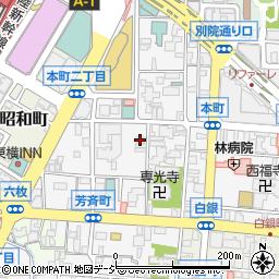 金沢ビルラン周辺の地図