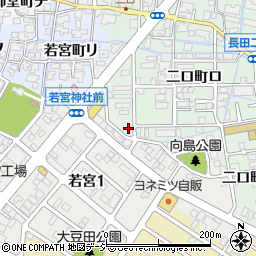 石川県金沢市二口町ロ105周辺の地図