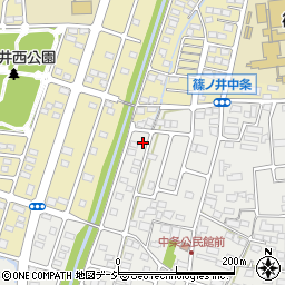長野県長野市篠ノ井二ツ柳3056周辺の地図
