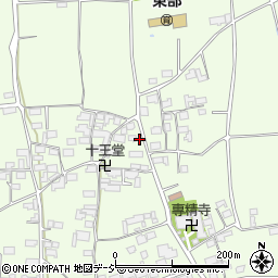 長野県長野市篠ノ井東福寺438-4周辺の地図