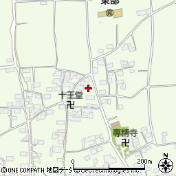 長野県長野市篠ノ井東福寺438-3周辺の地図