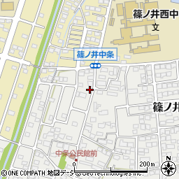 長野県長野市篠ノ井二ツ柳1808周辺の地図