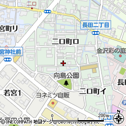 石川県金沢市二口町ロ52周辺の地図