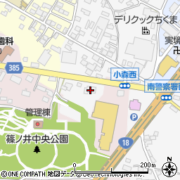 長野県長野市篠ノ井小森490-2周辺の地図