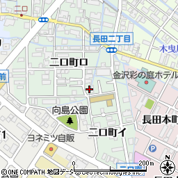 石川県金沢市二口町ロ72-1周辺の地図