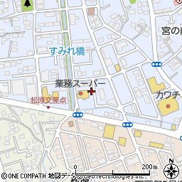 栃木県宇都宮市戸祭町3007-3周辺の地図