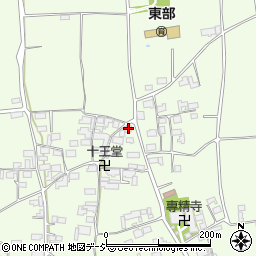 長野県長野市篠ノ井東福寺438-1周辺の地図