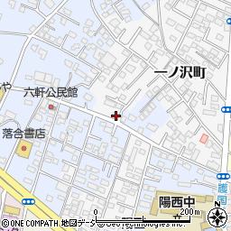 栃木県宇都宮市一ノ沢町284-2周辺の地図