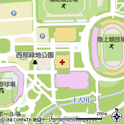 石川県産業展示館　２号館周辺の地図