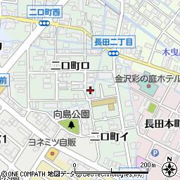 石川県金沢市二口町ロ72-3周辺の地図