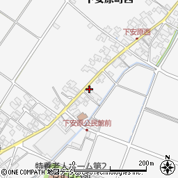 石川県金沢市下安原町西170周辺の地図