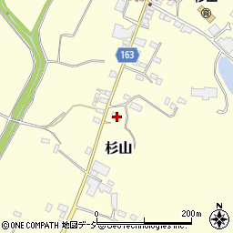 栃木県芳賀郡市貝町杉山666周辺の地図