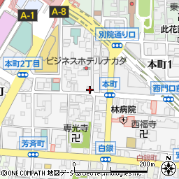 珈琲館長田亭周辺の地図