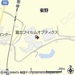 富士フイルムオプティクス株式会社周辺の地図