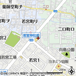 パソコンの館金沢店周辺の地図