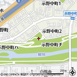 示野中青島公園周辺の地図