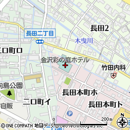 金沢彩の庭ホテル周辺の地図