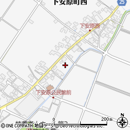 石川県金沢市下安原町西165周辺の地図