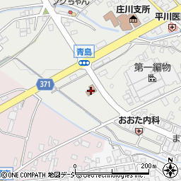 庄川郵便局周辺の地図