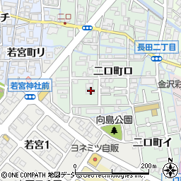 石川県金沢市二口町ロ45周辺の地図
