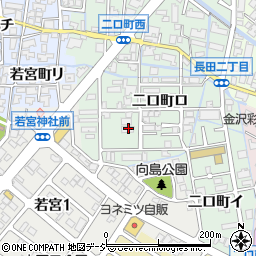 石川県金沢市二口町ロ45周辺の地図