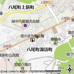 富山県富山市八尾町上新町2688周辺の地図