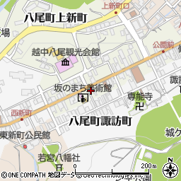 富山県富山市八尾町上新町2690周辺の地図